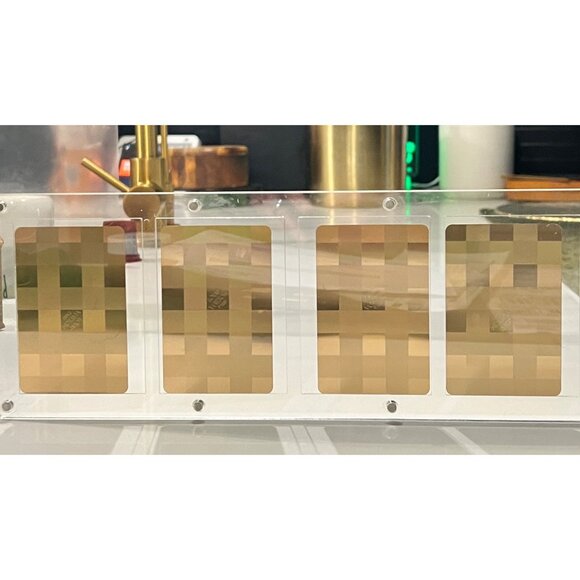 Louis Vuitton Gold Foiled Damier Playing Cards/Collective Piece - 10's x 4 each - Picture 9 of 15